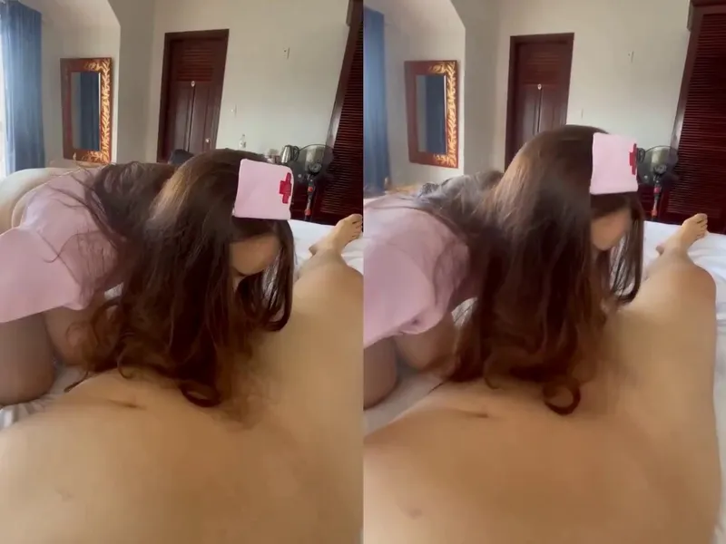 Nện em ngành cosplay hộ lý trong nhà trọ || p1